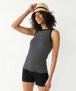 Women's Nine West Ribbed Tank Dusty Salt Heather -Nine West Shop unnamed file 411