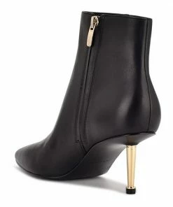 Nine West Ritaa Women's Leather Ankle Boots Black Leather -Nine West Shop unnamed file 4131