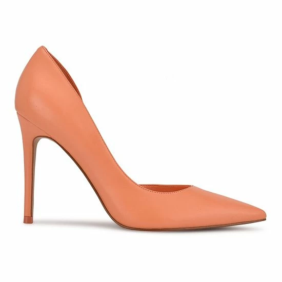 Nine West Folowe Women's Leather Heels Lilac Leather 2 Nine West Folowe Women's Leather Heels Lilac Leather - Image 2