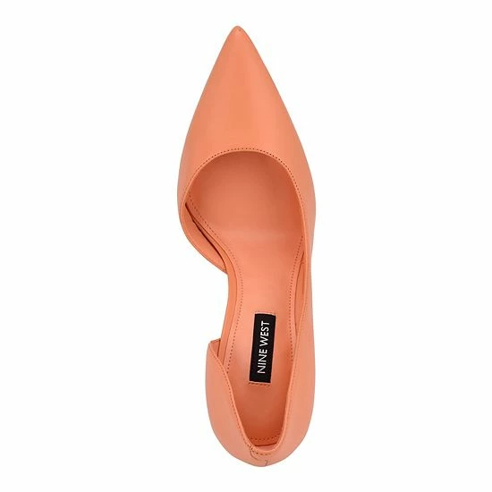 Nine West Folowe Women's Leather Heels Lilac Leather 4 Nine West Folowe Women's Leather Heels Lilac Leather - Image 4