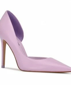 Nine West Folowe Women's Leather Heels Lilac Leather 12 Nine West Folowe Women's Leather Heels Lilac Leather -Nine West Shop unnamed file 4170