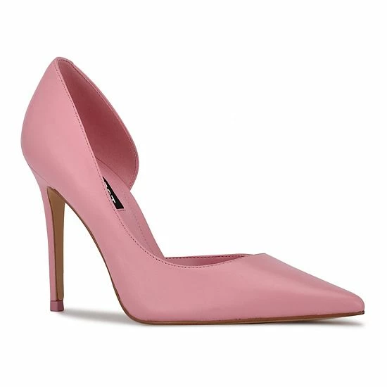 Nine West Folowe Women's Leather Heels Lilac Leather 7 Nine West Folowe Women's Leather Heels Lilac Leather - Image 7