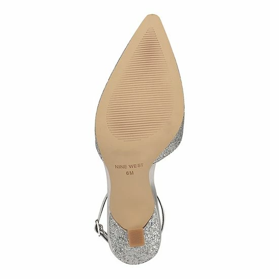 Nine West Shaply Women's High Heels Gold Glitter 3 Nine West Shaply Women's High Heels Gold Glitter - Image 3
