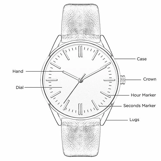 Nine West Women's Faux Leather Strap Watch Gold Tone Tan 5 Nine West Women's Faux Leather Strap Watch Gold Tone Tan - Image 5