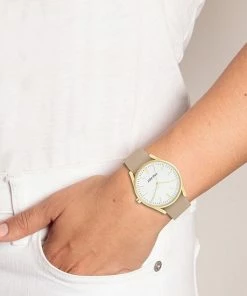 Nine West Women's Faux Leather Strap Watch Gold Tone Tan 14 Nine West Women's Faux Leather Strap Watch Gold Tone Tan -Nine West Shop unnamed file 4194