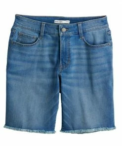 Petite Nine West Slimming Bermuda Jean Shorts Medium Wash 9 Petite Nine West Slimming Bermuda Jean Shorts Medium Wash -Nine West Shop unnamed file 4209