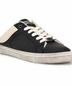 Nine West Beezie Women's Sneaker Mules Black Multi