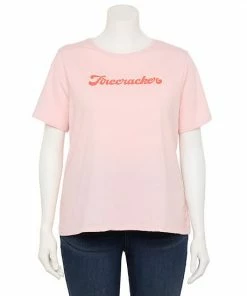 Plus Size Nine West Crewneck Graphic Tee Love -Nine West Shop unnamed file 4281