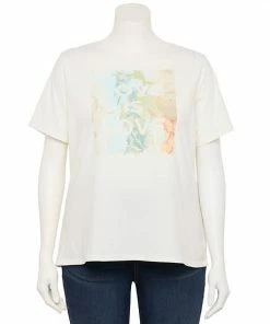 Plus Size Nine West Crewneck Graphic Tee Love -Nine West Shop unnamed file 4282