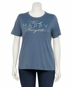 Plus Size Nine West Crewneck Graphic Tee Love -Nine West Shop unnamed file 4283