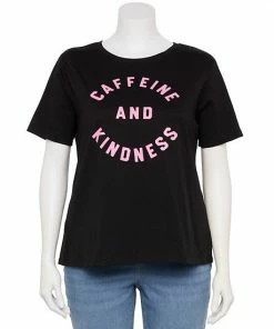 Plus Size Nine West Crewneck Graphic Tee Love -Nine West Shop unnamed file 4286