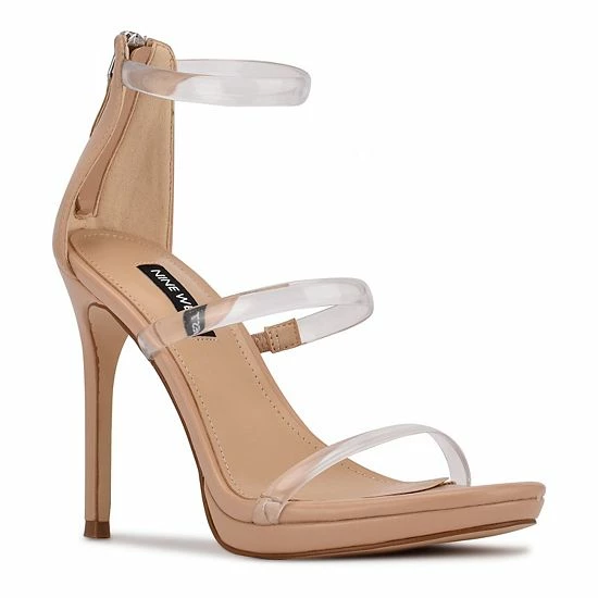 Nine West Leah Women's Dress Sandals Grey 6 Nine West Leah Women's Dress Sandals Grey - Image 6