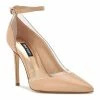 Nine West Freze Women's D'Orsay Heels Bronze Clear