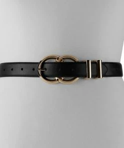 Women's Nine West Comfort Stretch Belt Black -Nine West Shop unnamed file 4413