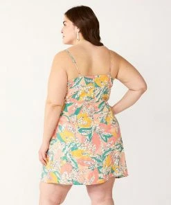 Plus Size Nine West Gathered Side-Tie Sheath Dress Reef -Nine West Shop unnamed file 4426