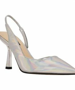 Nine West Mollie 03 Women's Heels Iridescent Silver 13 Nine West Mollie 03 Women's Heels Iridescent Silver -Nine West Shop unnamed file 4468