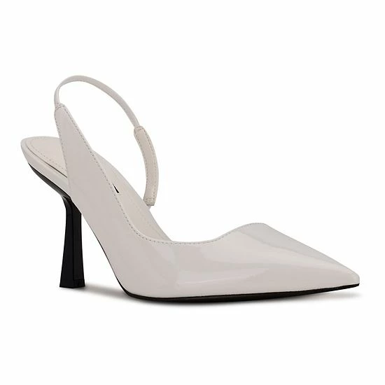 Nine West Mollie 03 Women's Heels Iridescent Silver 8 Nine West Mollie 03 Women's Heels Iridescent Silver - Image 8