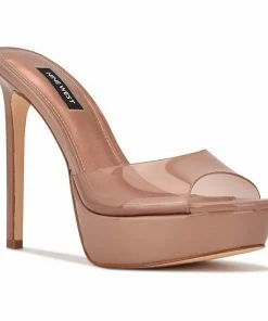 Nine West Golit Women's Platform Sandals Black -Nine West Shop unnamed file 4476