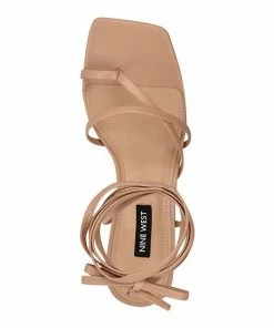 Nine West Pina Women's Heeled Sandals Metallic Pink -Nine West Shop unnamed file 4480