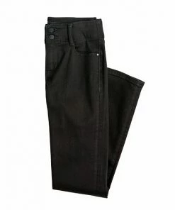 Women's Nine West Tummy-Control Slim Straight Jeans Black -Nine West Shop unnamed file 449