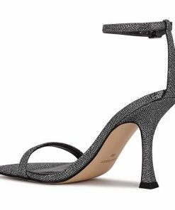 Nine West Yess Women's Dress Sandals Pewter Glitter 11 Nine West Yess Women's Dress Sandals Pewter Glitter -Nine West Shop unnamed file 4494