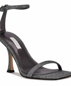 Nine West Yess Women's Dress Sandals Pewter Glitter 12 Nine West Yess Women's Dress Sandals Pewter Glitter -Nine West Shop unnamed file 4495