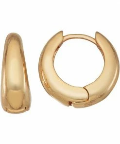 Nine West Tapered Huggie Earrings