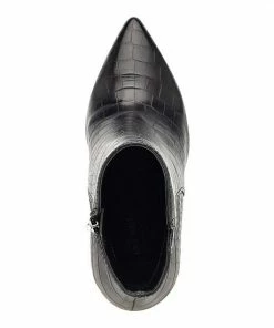 Nine West Torrie Women's Heeled Ankle Boots Black Croco 9 Nine West Torrie Women's Heeled Ankle Boots Black Croco -Nine West Shop unnamed file 4548