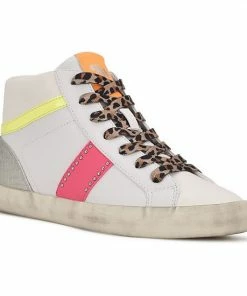 Nine West Stunnah Women's High-Top Sneakers Camo Multi -Nine West Shop unnamed file 4555