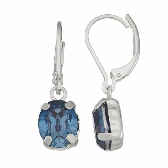 Nine West Oval Drop Earrings 1 Nine West Oval Drop Earrings