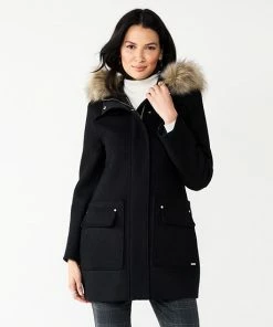 Women's Nine West Faux-Fur Hood Quilted Duffle Coat Froth White 9 Women's Nine West Faux-Fur Hood Quilted Duffle Coat Froth White -Nine West Shop unnamed file 461