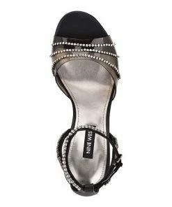 Nine West Klass Women's Heeled Sandals Clear Gold -Nine West Shop unnamed file 4630