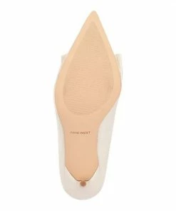 Nine West Bowy Women's Dress Pumps Ivory Satin -Nine West Shop unnamed file 4645
