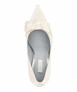 Nine West Bowy Women's Dress Pumps Ivory Satin -Nine West Shop unnamed file 4646