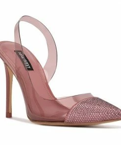 Nine West Francin Women's Heels Clear Silver -Nine West Shop unnamed file 4690