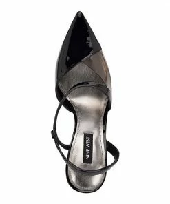 Nine West Floria Women's Dress Heels Black Patent Multi -Nine West Shop unnamed file 4717