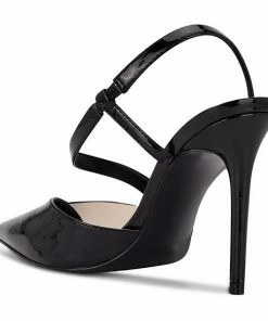 Nine West Floria Women's Dress Heels Black Patent Multi -Nine West Shop unnamed file 4718