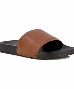 Nine West Tiago Men's Slides Cognac -Nine West Shop unnamed file 4750