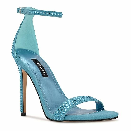Nine West Toria 02 Women's Dress Sandals Teal 8 Nine West Toria 02 Women's Dress Sandals Teal - Image 8