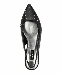 Nine West Lucee Women's Rhinestone Flats Black -Nine West Shop unnamed file 4788