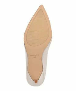 Nine West Ezra 07 Women's Pointed Toe Pumps Ivory Satin -Nine West Shop unnamed file 4794