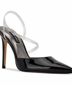 Nine West Fames 03 Women's Slingback Pumps Silver Clear 17 Nine West Fames 03 Women's Slingback Pumps Silver Clear -Nine West Shop unnamed file 4804