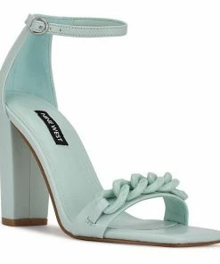 Nine West Mindful Women's Dress Sandals Mint Green
