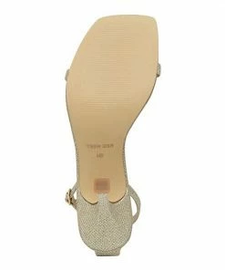 Nine West Yess Women's Dress Sandals Gold Glitter -Nine West Shop unnamed file 4838