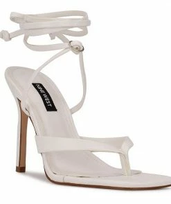 Nine West Terrie 03 Women's Ankle Wrap Dress Sandals Light Natural -Nine West Shop unnamed file 4906