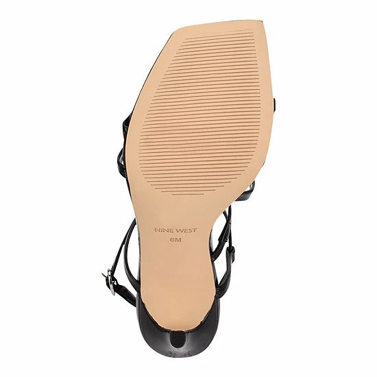 Nine West Tilas 03 Women's Heeled Dress Sandals Black Patent 3 Nine West Tilas 03 Women's Heeled Dress Sandals Black Patent - Image 3