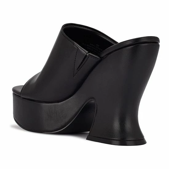 Nine West Flower Women's Platform Sandals Light Natural 3 Nine West Flower Women's Platform Sandals Light Natural - Image 3