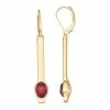 Nine West Linear Drop Earrings