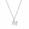 Nine West Initial "M" Pendant Necklace