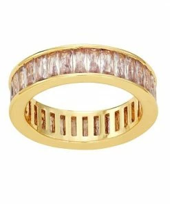 Nine West Simulated Crystal Baguette Ring